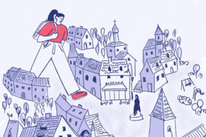 Проект «Попутчица» — это сообщество и карта небезопасных мест для женщин. Создательницы заменили на ней 360 Лениных рассказами о писательницах и революционерках