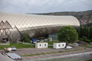 Как проходит снос «труб Рике» — фото